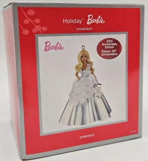 13 25th anniversary edition 2013 Holiday Barbie by American Greetings Dolls Miniature.ru